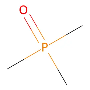 三甲基氧化膦 structure