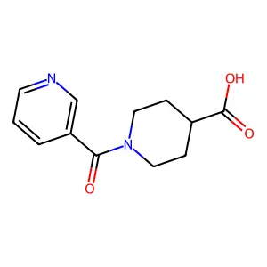 1-(pyridine-3-carbonyl)piperidine-4-carboxylic Acid structure