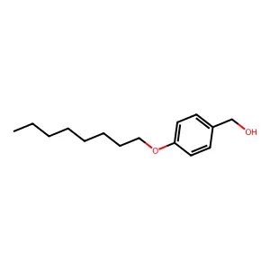 p-Octyloxybenzyl alcohol structure