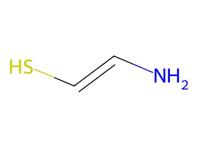 2-aminoethenethiol structure