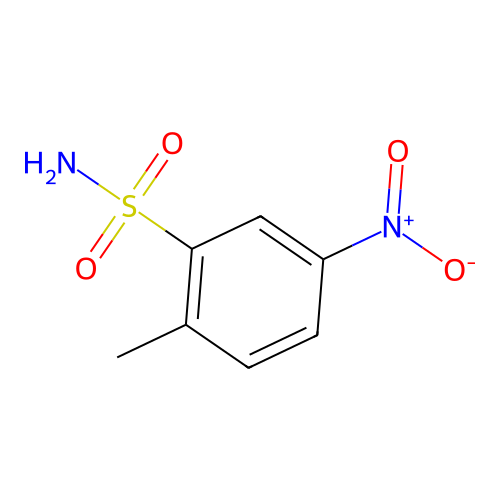 2-Methyl-5-nitrobenzene-1-sulfonamide structure