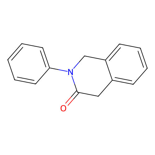 2-Phenyl-1,4-dihydroisoquinolin-3-one structure
