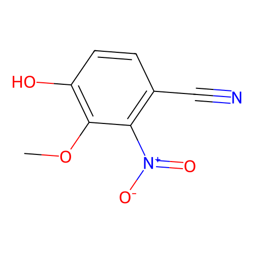 4-Hydroxy-3-methoxy-2-nitrobenzonitrile structure