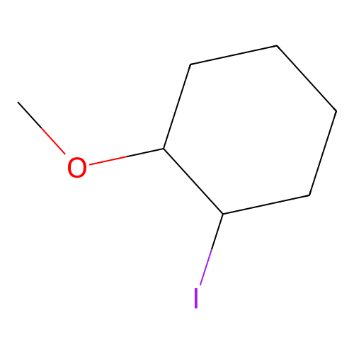 1-Iodo-2-methoxycyclohexane structure