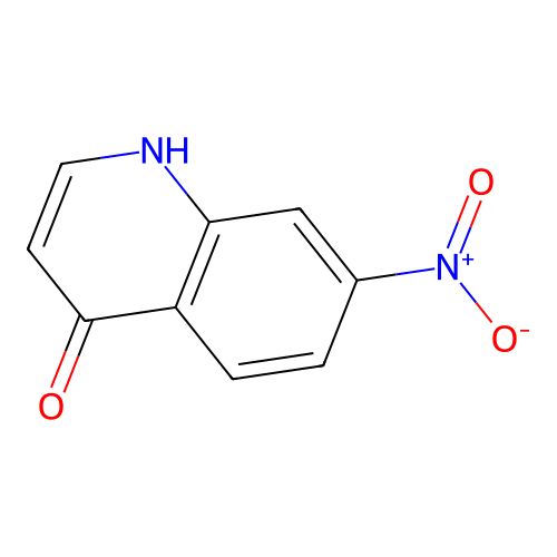 7-Nitroquinolin-4-ol structure