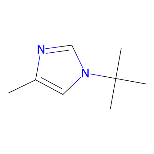 1-tert-butyl-4-methyl-1H-imidazole structure