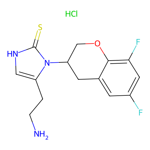 ETAMICASTAT HYDROCHLORIDE structure