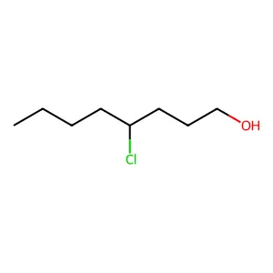 1-Octanol, 4-chloro- structure