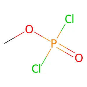 Methyl dichlorophosphate structure
