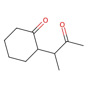 Cyclohexanone, 2-(1-methyl-2-oxopropyl)- structure