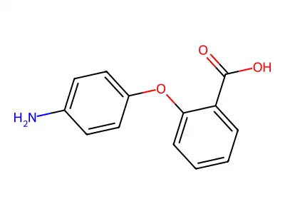 2-(4-aminophenoxy)benzoic Acid structure