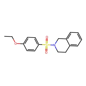 2-((4-Ethoxyphenyl)sulfonyl)-1,2,3,4-tetrahydroisoquinoline structure