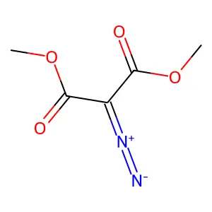 2-Diazonio-1,3-dimethoxy-3-oxoprop-1-en-1-olate structure