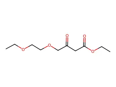 4-(2-Ethoxy-ethoxy)-3-oxo-butyric acid ethyl ester structure