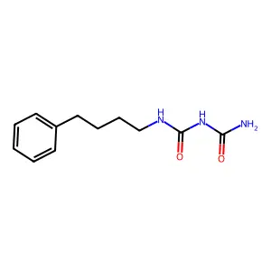 Biuret, 1-(4-phenylbutyl)- structure