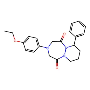 3-(4-Ethoxyphenyl)-7-phenylhexahydro-1H-pyridazino[1,2-a][1,2,5]triazepine-1,5(2H)-dione structure