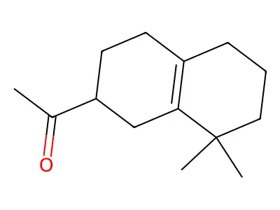 Ethanone, 1-(1,2,3,4,5,6,7,8-octahydro-8,8-dimethyl-2-naphthalenyl)- structure