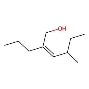 2-Hexen-1-ol, 4-methyl-2-propyl- structure