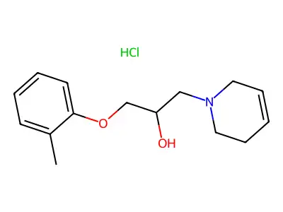Tolpronine hydrochloride structure