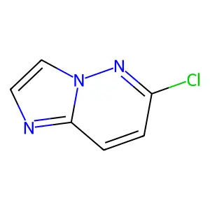 Imidazo(1,2-b)pyridazine, 6-chloro- structure