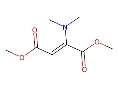 Dimethyl 2-(dimethylamino)but-2-enedioate structure
