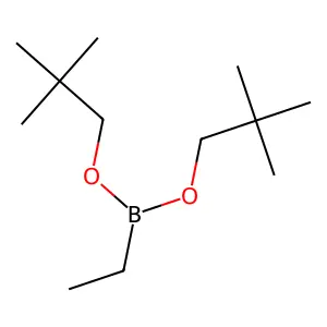 Bis(2,2-dimethylpropyl) ethylboronate structure