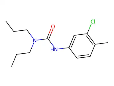 3-(3-Chloro-4-methylphenyl)-1,1-dipropylurea structure