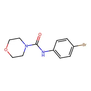 4-(4-Bromophenylcarbamoyl)morpholine structure