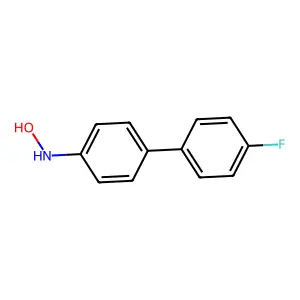 (1,1'-Biphenyl)-4-amine, 4'-fluoro-N-hydroxy- structure