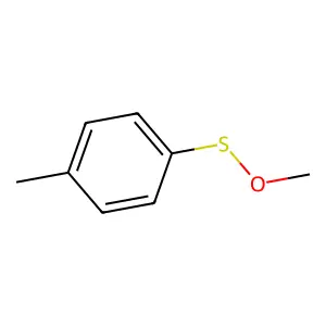 1-Methoxysulfanyl-4-methylbenzene structure