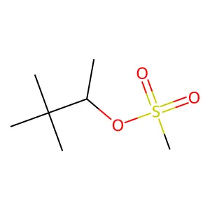 3,3-Dimethylbutan-2-yl methanesulfonate structure