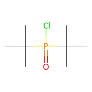Phosphinic chloride, bis(1,1-dimethylethyl)- structure