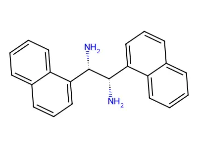 1,2-DI(1-Naphthyl)-1,2-ethanediamine structure