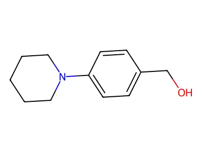 (4-(Piperidin-1-yl)phenyl)methanol structure