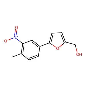 [5-(4-Methyl-3-nitrophenyl)furan-2-yl]methanol structure