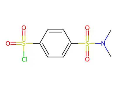 4-(Dimethylsulfamoyl)benzene-1-sulfonyl chloride structure