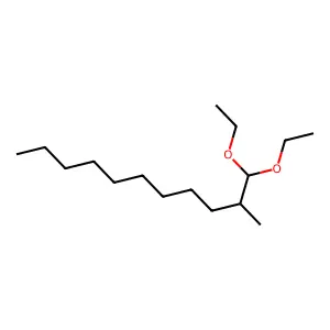 Undecane, 1,1-diethoxy-2-methyl- structure