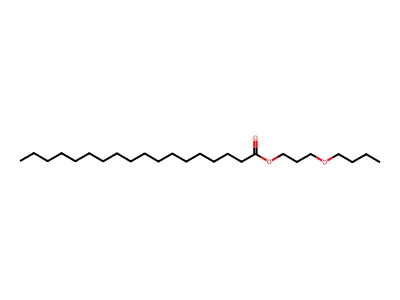 3-Butoxypropyl octadecanoate structure