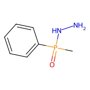 [Methyl(phenyl)phosphoryl]hydrazine structure