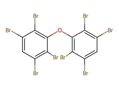 2,2',3,3',5,5',6,6'-Octabromodiphenyl ether structure
