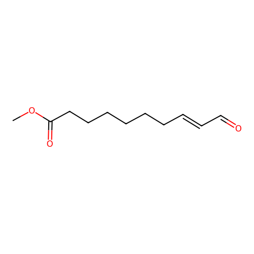 Methyl 10-oxodec-8-enoate structure