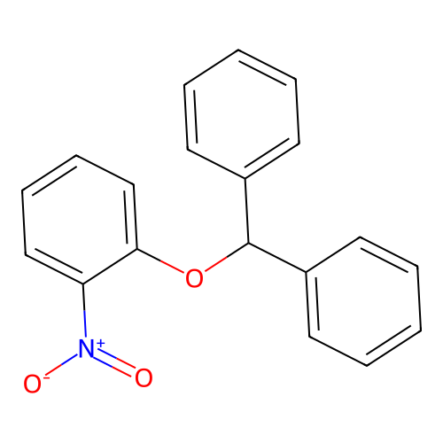 1-(Benzhydryloxy)-2-nitrobenzene structure