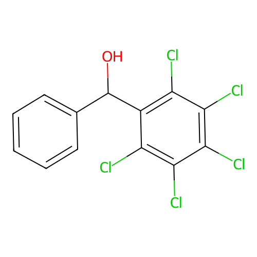 (Perchlorophenyl)(phenyl)methanol structure