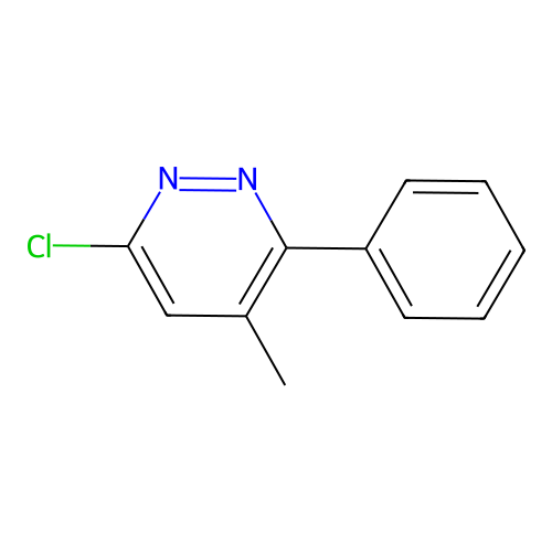 6-Chloro-4-methyl-3-phenylpyridazine structure
