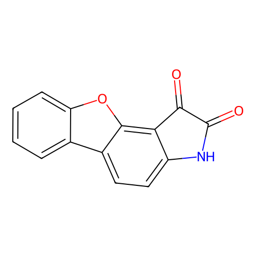 1H-benzofuro[2,3-e]indole-1,2(3H)-dione structure