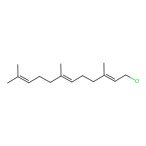 (E,E)-Farnesyl chloride structure