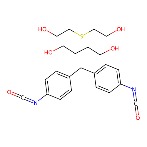 (C15-H10-N2-O2.C4-H10-O2-S.C4-H10-O2)x- structure