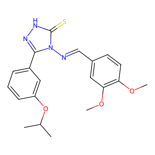 C20H22N4O3S structure