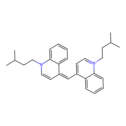 Cyanine structure