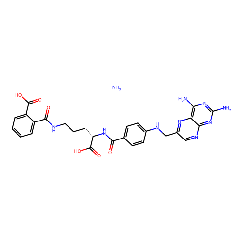 Talotrexin Ammonium structure